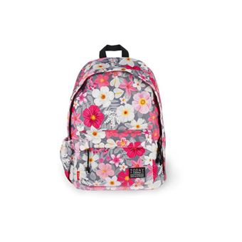 LEGAMI My Backpack - Sac à dos pour ordinateur portable - jusqu'à 15" - flowers and happiness