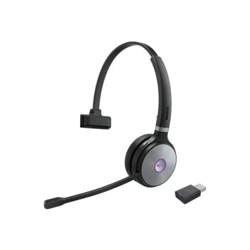 Yealink WH62 Portable - Micro-casque - sur-oreille - DECT - sans fil - USB - Certifié pour Microsoft Teams