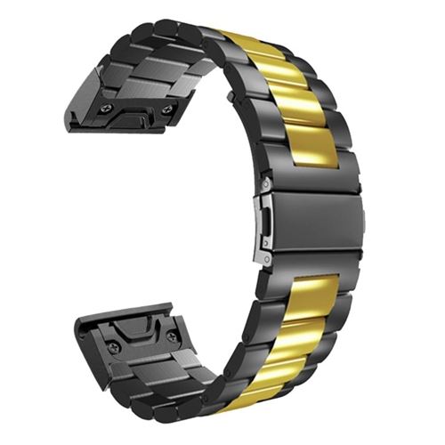 Bracelet acier Garmin Fenix 3 (noir) 
