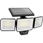 Philips Fyce, Applique Murale Solaire d'extérieur, 1,5 W, 2700 K, Noire, IP44 résistante aux intempéries