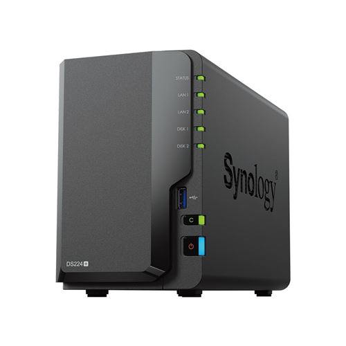 Synology DS223J Serveur NAS total 16To avec 2x disque dur WD 8To RED PLUS -  Cdiscount Informatique