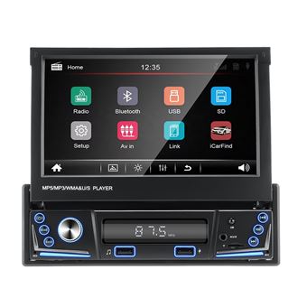 Acheter 1DIN Android voiture MP5 lecteur autoradio 7 pouces FM
