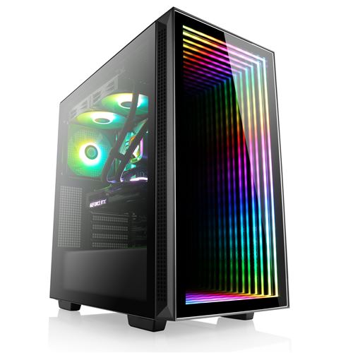 PC Gaming CSL M10130H AMD Ryzen 7 7800X3D (8× 4200 MHz) GeForce RTX 4070 16 Go de RAM M.2 SSD 1000 Go Windows 11