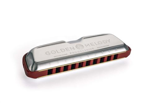 Hohner Golden Melody Db/Réb - 10 Trous Harmonicas En Ré - Image 3