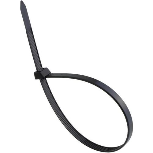 Serre-câbles 100 x 3,5mm Noir (Pack de 100) - SILAMP