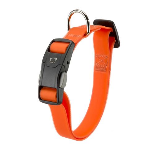 Meilleurs prix pour Ferplast Collier pour Chiens EVOLUTION C16/32 avec Boucle Magnétique, Hypoallergénique, Lavable, Orange Orange