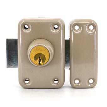 KOTARBAU Serrure à visser 110 mm serrure supplémentaire verrou à bouton