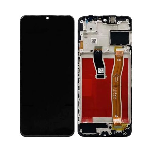 Ecran LCD et Vitre Tactile avec Châssis Noir pour Huawei Nova Y70 02354WHN Or