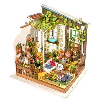 Maison de fleurs de Miller Maison miniature de bricolage Robotime DG108