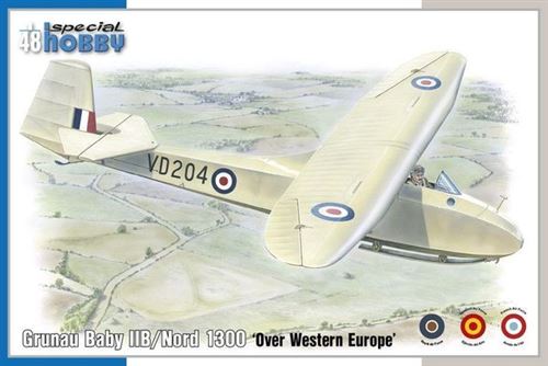 Grunau Baby Iib/nord 1300 Over Western Europe - 1:48e - Special Hobby