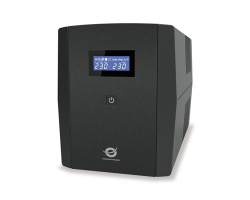 Conceptronic ZEUS03EM alimentation d'énergie non interruptible Interactivité de ligne 1,2 kVA 720 W 5 sortie(s) CA