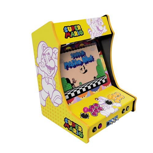 Fabulous Arcade - Borne Arcade Format Bartop Ecran 19 Haut de Gamme Joystiks Boutons SANWA Modéle BROS POPART