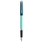 Stylo plume Waterman Hémisphère, laque verte, finition palladium, plume moyenne en acier inoxydable, coffret cadeau