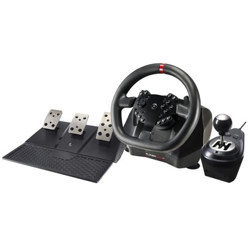Superdrive GS950-X - Ensemble volant, pédales et levier de vitesse - filaire - pour PC, Sony PlayStation 4, Microsoft Xbox One, Microsoft Xbox Series