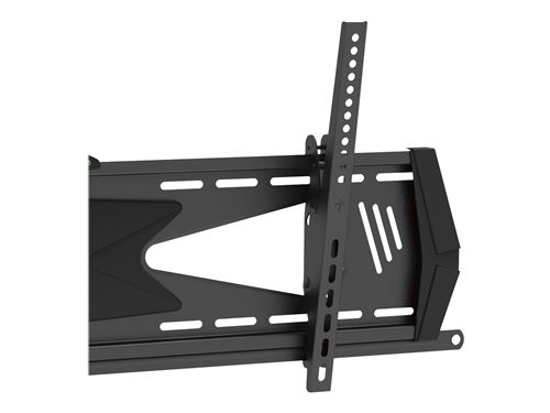 Startech.Com Support Tv Mural - Faible Encombrement - Support Mural Pour Télévision 37"-75" Vesa - Inclinable - Antivol - Support Écran - Kit De Montage (Plaque Murale, Adaptateur 2 Bras, Barre De Fixation, 2 Couvercles Décoratifs) - Pour Écran Plat