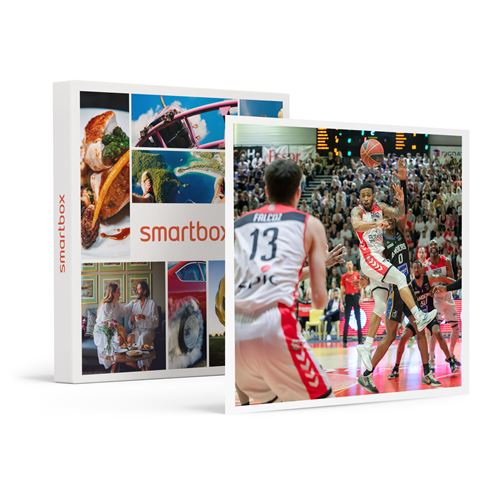 Coffret Cadeau SMARTBOX - Billet VIP pour un match au choix de l'Aix Maurienne Savoie Basket avec cocktails pour 2- Sport & Aventure