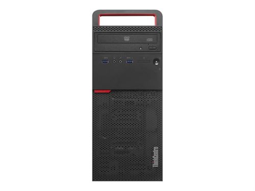 Lenovo Thinkcentre M700 10Gr - Tour Core i5 6400 / Jusqu'À 3.3 Ghz - Ram 8 Go - SSD 192Go - Dvd Supermulti - Hd Graphics 530 - Gigabit Ethernet - Win 7 Pro 64 Bits (Comprend Licence Windows 10 Pro 64 Bits) - Moniteur : Aucun - Clavier : Français - Noir