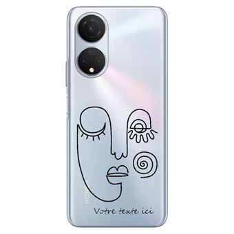 MAOGE Cover Per Honor X7 – Custodia Sottile Con Airbag Antiurto – TPU Morbido E Silicone – Nero