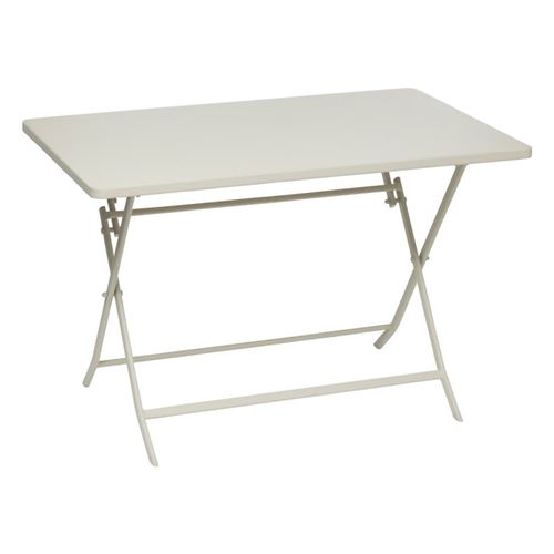 Table rectangulaire pliante Greensboro 4p argile Hespéride - Argile