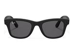 Lunettes de soleil Ray-Ban Stories Wayfarer Black Matte