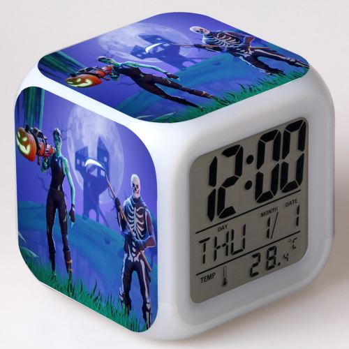 Stack Multicolore Réveil Enfant Led Multifonctionnel Coloré Cadeau - Fortnite #23