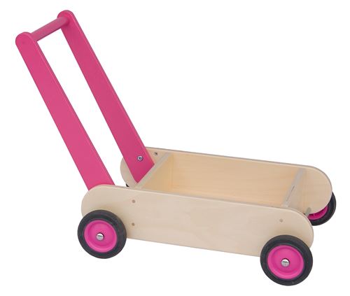 Van Dijk Toys bloc poussoir 55 cm rose