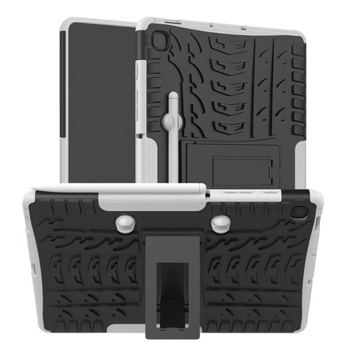 Générique Blanc Coque Antidérapante Avec Béquille Pour Samsung Galaxy Tab S6 Lite - Image 3