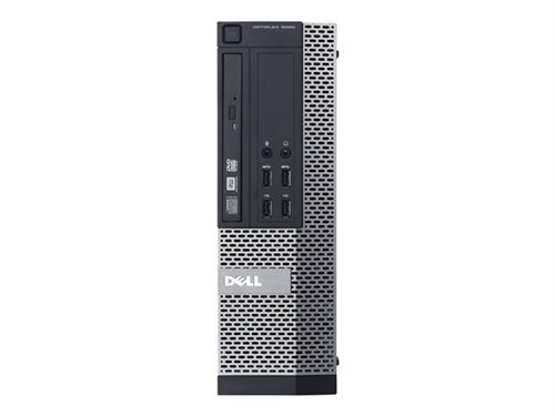 Dell OptiPlex 9020 - SFF Core i5 4590 / jusqu'à 3.7 GHz - vPro - RAM 8 Go - SSD 128 Go - graveur de DVD - HD Graphics 4600 - Gigabit Ethernet - Win 7