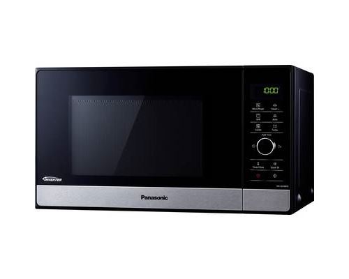 Panasonic NN-GD38 - Four micro-ondes grill - pose libre - 23 litres - 1000 Watt - inox/noir
