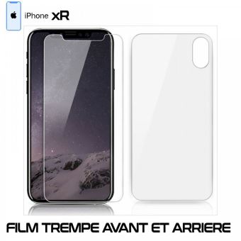 Film Verre Trempe pour IPHONE Xr APPLE Ecran Incassable 9H+