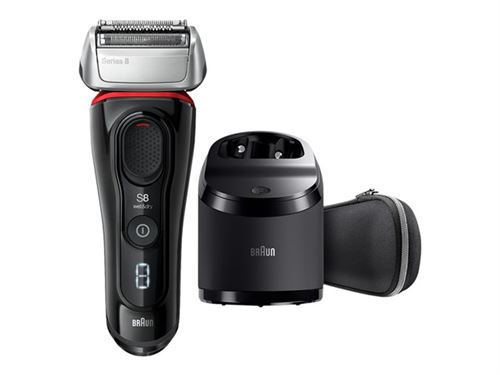 Braun Series 8 8380cc - Rasoir - sans fil - rouge/noir