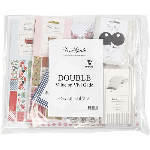 Vivi Gade set de bricolage sac porte-bonheur Paris papier/carton