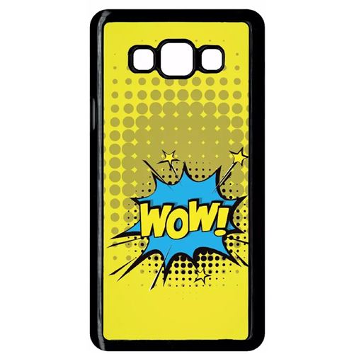 Coque Samsung Galaxy A7 Wow Fond Jaune