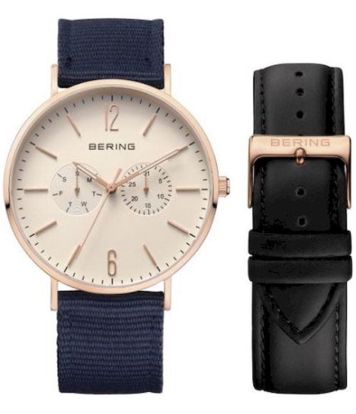 Bering Montre Homme, Mixte 14240-664 Blanc,