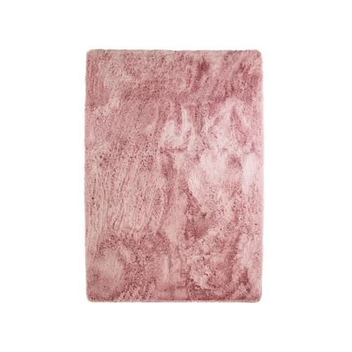 NEO YOGA Tapis de salon ou chambre - Microfibre extra doux - 120x170 cm - Rose