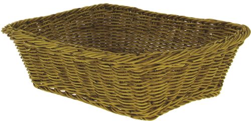 Corbeille rectangle poly. De 34x24