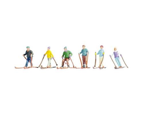 Figurines de skieur, voie N NOCH 36828 1 set