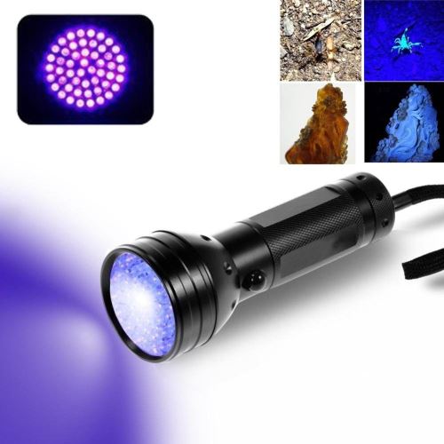 2€04 sur UV Ultra Violet 51 LED Lampe torche Blacklight aluminium Lampe -  Torches - Achat & prix