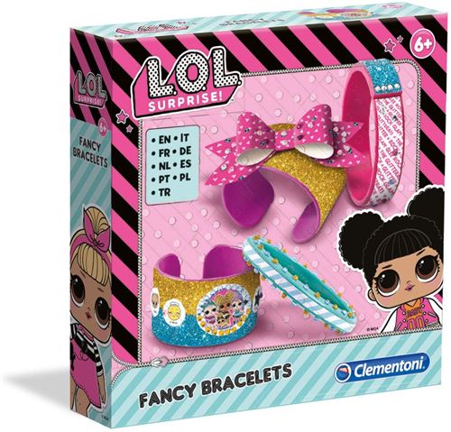 L.O.L. Surprise des bijoux artisanaux Fancy Bracelets! 8 pièces