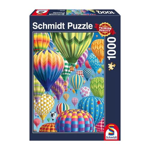 Schmidt Spiele Puzzle Envol De Ballons Colores, 1000 Pcs