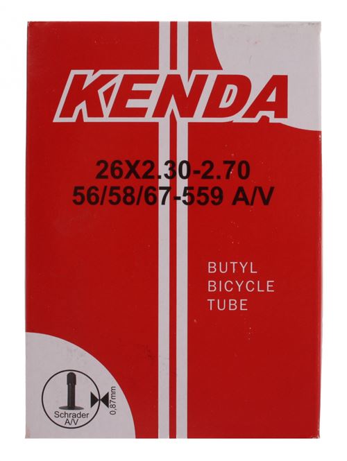 Kenda Tube 26 X 2h30 - 2,70 (56/58 / 67-559) 87mm AV