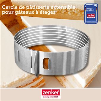 Cercle De Patisserie Pour Trancher Les Gateaux En Etages Ref 7701 Accessoire De Cuisine Achat Prix Fnac