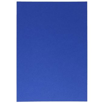 50 feuilles papier cartonné format A4 ultra résistant grammage 220 g/m²  colorie:Noir - Cahier A4 - Achat & prix