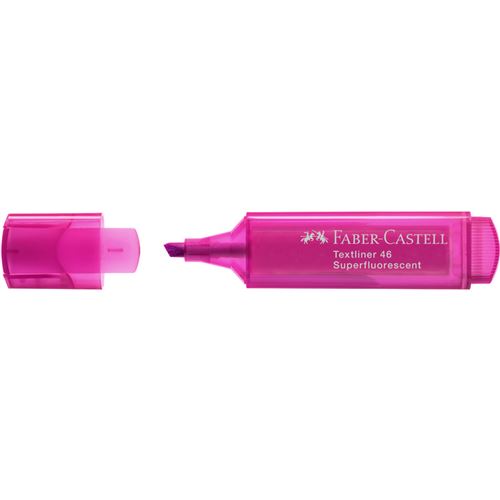 FABER-CASTELL Surligneur TEXTLINER 1546, rose - Lot de 20