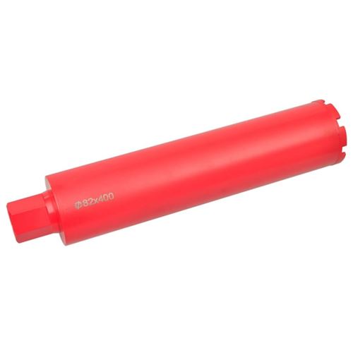 Foret diamant&eacute; pour perforer en sec / humide 82 x 400 mm Vida XL