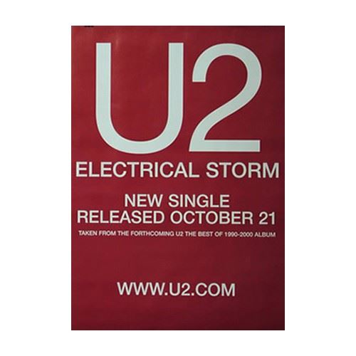 U2 - 51x76 cm - AFFICHE / POSTER