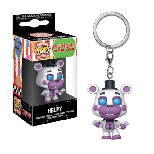 Porte Cles Toy Pop - Fnaf - Pizza Sim: Helpy