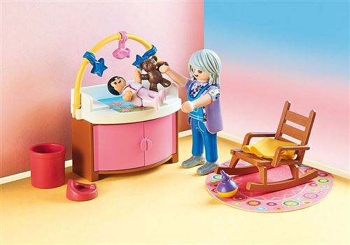 Salle de bain avec baignoire Playmobil Dollhouse 70211 - La Grande Récré
