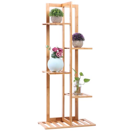 Étagère Support de pots de fleurs pour Balcon Salon Jardin Patio