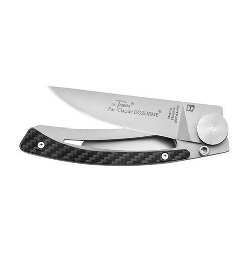 Couteau de poche acier carbone 9cm Claude Dozorme 1.90.142.03